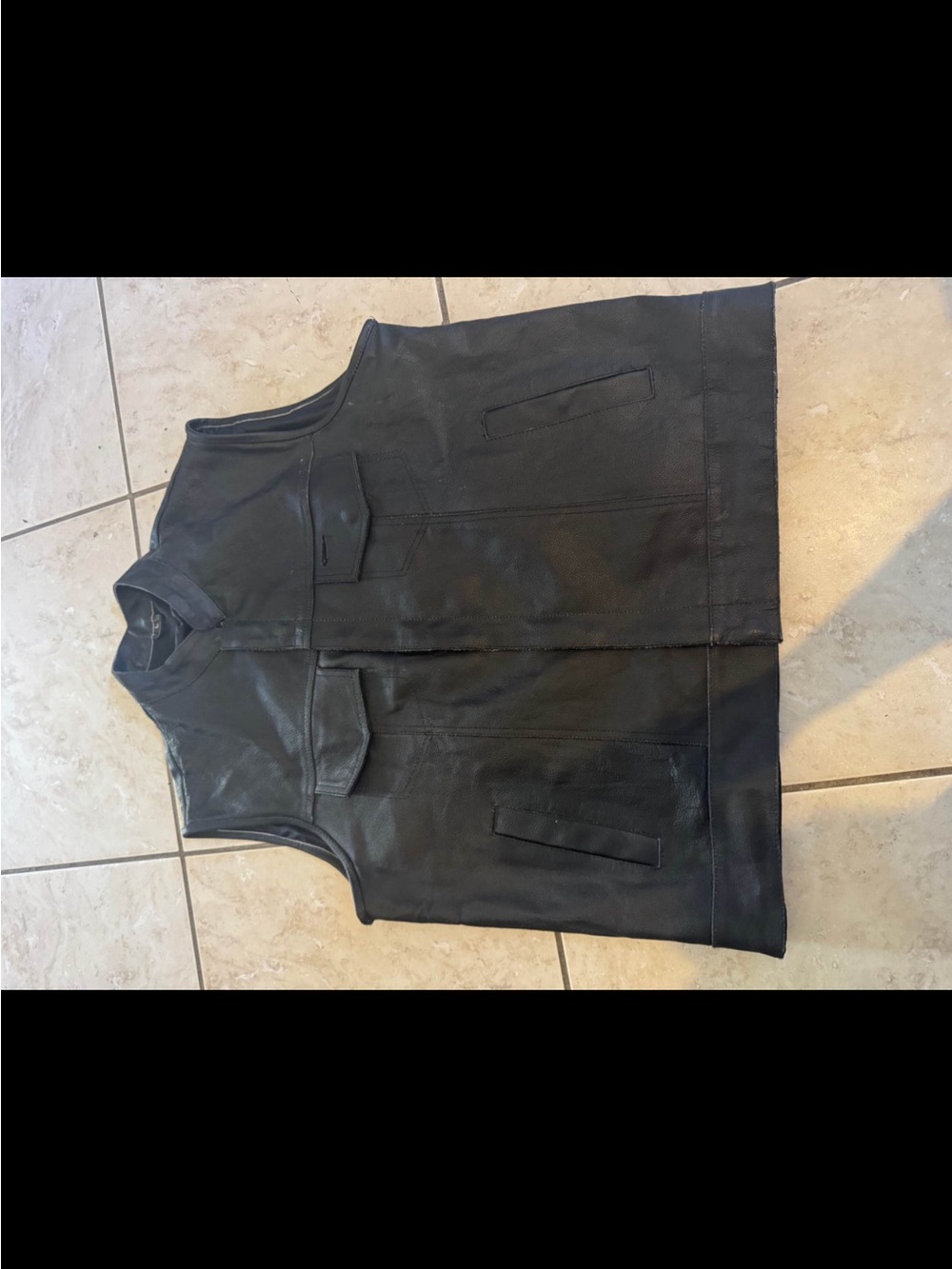 Defy Leather Men's SOA Motorcycle Club Vest